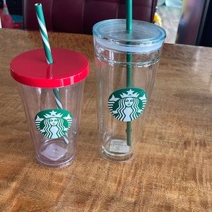 NWT Starbucks 21oz & 16oz Cups